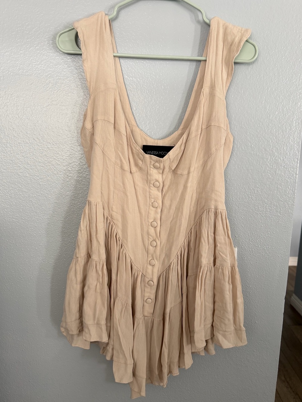 Vanessa Mooney The Elisabeth Romper Dress Size S